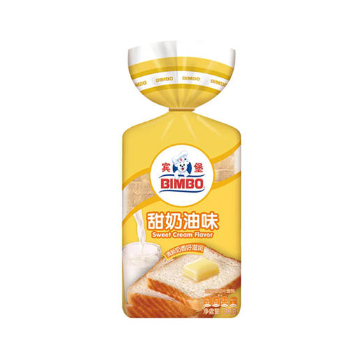 宾堡甜奶油味切片吐司 300g 商品图0