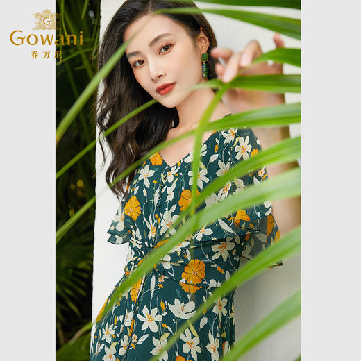 乔万尼真丝桑蚕丝连衣裙女新款夏季高端大牌重磅EF2E317 商品图4