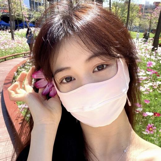 【UPF50+超高防晒值】邦妮咔门时尚渐变冰感防晒口罩2个 商品图0