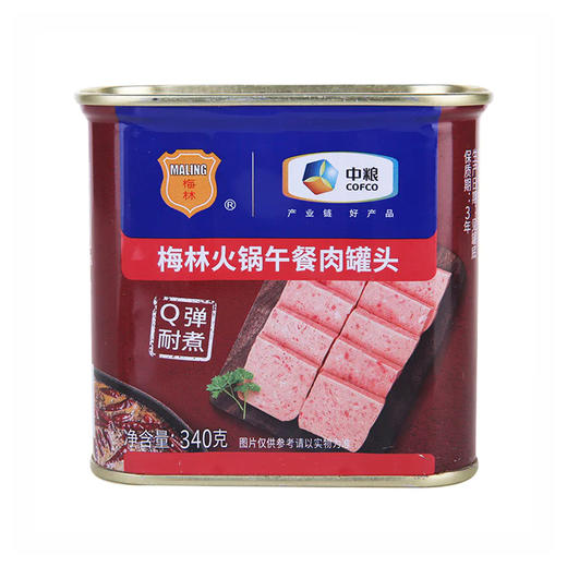 中粮梅林火锅午餐肉 340g 商品图0