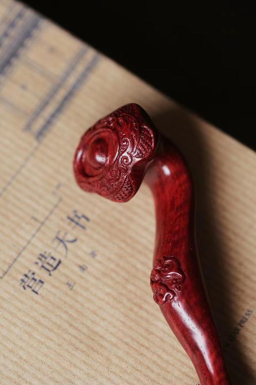 紫檀【如意】手把件 商品图6