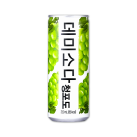 东亚 苏打水饮料青葡萄味250ml 