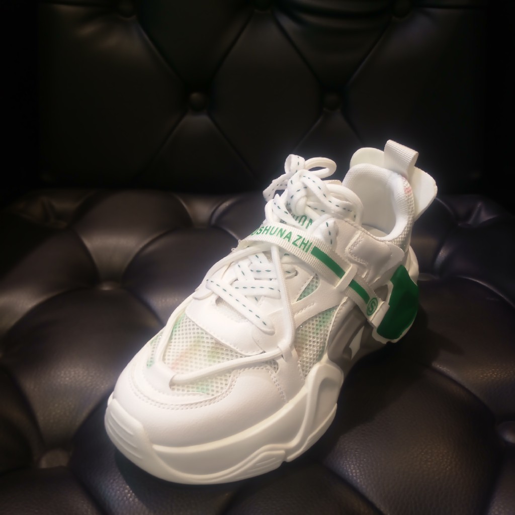 lfgj  jeans  bp204夏款超轻牛皮/网老爹鞋