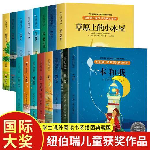纽伯瑞儿童文学奖获奖作品（全16册） 盒装  商品图2