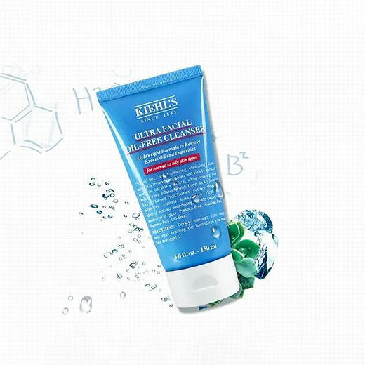 科颜氏高保湿清爽洗面奶丨不紧绷 水油平衡 清洁毛孔 商品图5