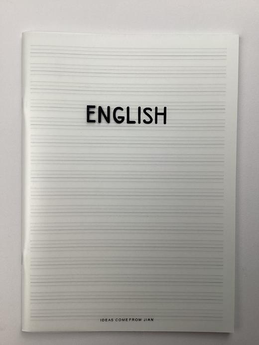 简语PP封面骑订本科目本16K/B5 商品图4