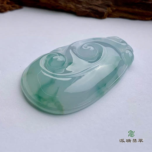 派瑞翡翠 翡翠挂件 糯冰种 飘花 商品图1