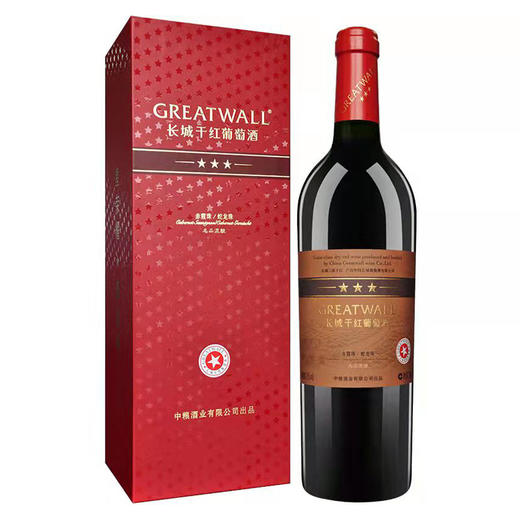 长城三星名品混酿干红葡萄酒 商品图1