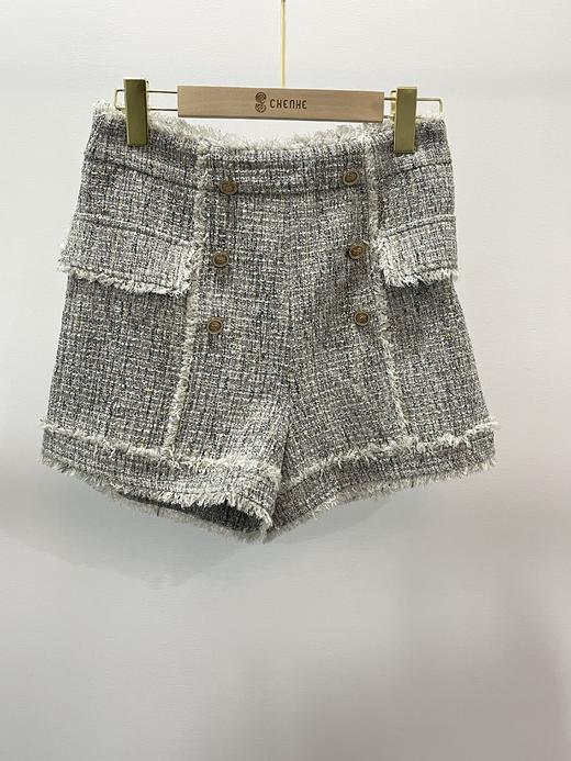 臣禾粗花呢西装短裤9201060447 商品图0