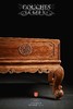 红桥红  家具严选  缅甸花梨（大果紫檀）【双龙捧寿 卷珠腿罗汉床】 商品缩略图3