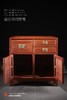 红桥红  家具严选  缅甸花梨（大果紫檀）【80三抽 收纳柜】 商品缩略图2