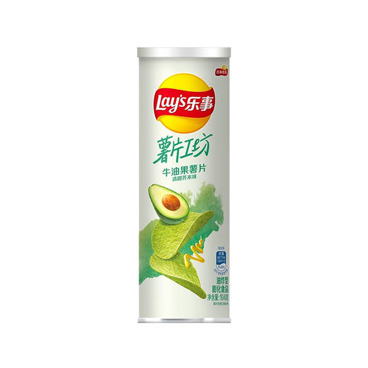 乐事薯片工坊牛油果薯片清甜芥末味 104g 商品图0