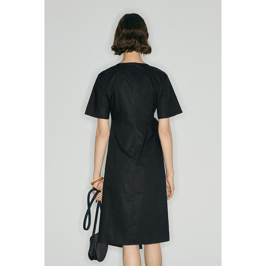 【商场同款】麦檬夏不规则拼接抽褶下摆收腰连衣裙5C5190141 商品图3