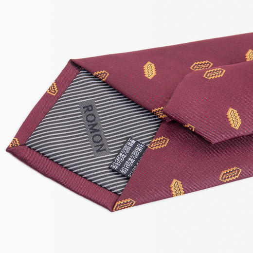 【精品礼盒装】罗蒙领带男精致提花时尚抗皱商务休闲职业正装男士领带 商品图4