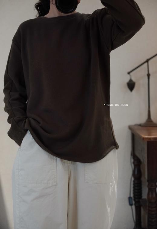 （5折）HAOLU卡其绿白藏蓝加绒卫衣 商品图6