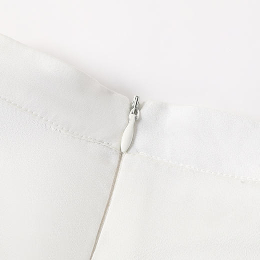 【高定款】罗蒙圆领气质长袖衬衫女商务休闲通勤质感纯色女士衬衣 商品图9