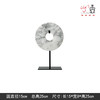 灰白玉片桌面摆件装饰品玉璧(大中小)Disk with stand 商品缩略图2