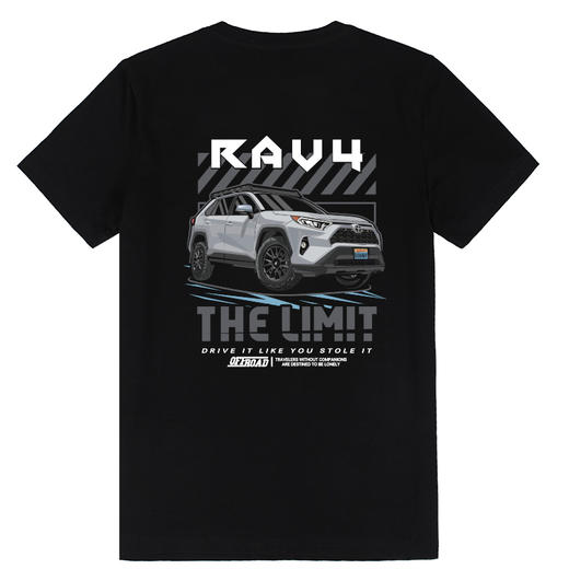 FREEBASE2022夏季新款城市SUV越野车RAV4图案印花短袖T恤衫休闲款 NMT-1836 商品图3