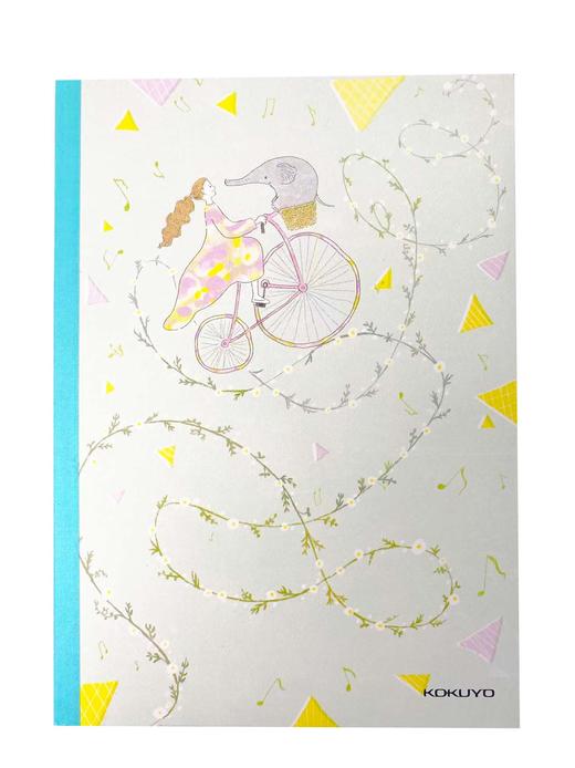 国誉鲜花包围的生活无线装订本WCN-DNA54-J94学生记事本笔记本软抄本文具 商品图1