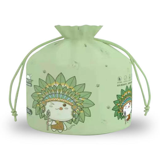 潮小喵棉柔洗脸巾300G一次性棉柔洗脸巾 大卷巾 温和不掉絮 商品图1