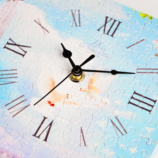 366片 无框时钟拼图 塑料拼图HK1003 巴黎春之颂 商品图1