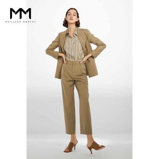 【经典款】【商场同款】麦檬春时尚简约西裤599C252961 商品图1