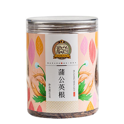 【粮药LY】霜打蒲公英根茶 蒲公英根茶 婆婆丁花茶 200g/罐 超大装 商品图6