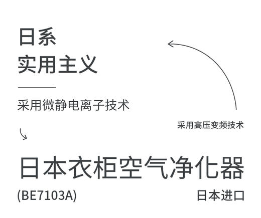 日本TOCLAS衣柜鞋柜微静电离子净味器除味空气净化器抑菌除菌发生器 商品图2