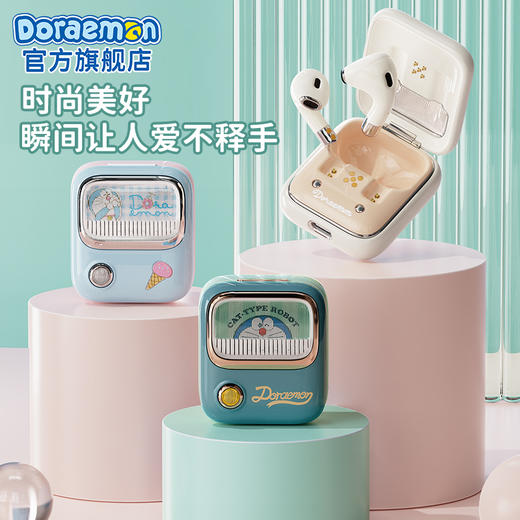 ROCK/洛克 哆啦A梦 复古TWS耳机 商品图4