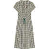 YWE  HZA12格子连衣裙修身气质减龄小个子a字裙 商品缩略图4