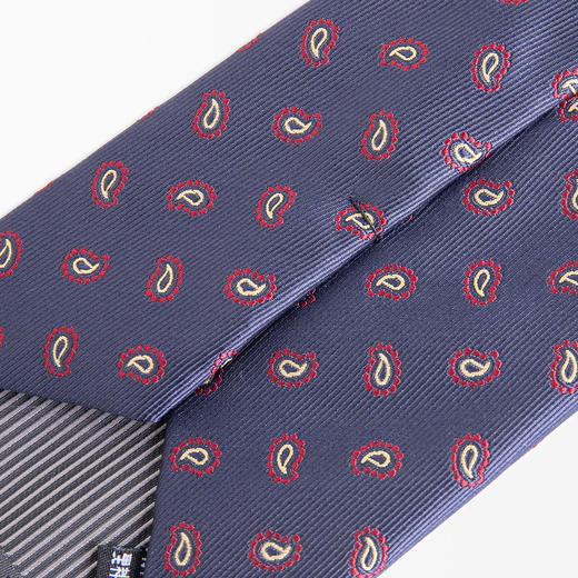 【精品礼盒装】罗蒙领带男正装商务结婚时尚百搭精致提花经典男士领带 商品图5