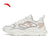 【安踏小千禧】安踏女鞋休闲鞋2022夏季新款运动鞋子女减震轻便学生网面老爹鞋122228891 象牙白/麦粉色/一度灰-2 38 商品缩略图0