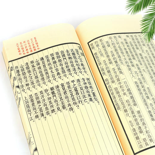 崇贤馆藏书 新书香传家《楚辞》（一函二册） 商品图2