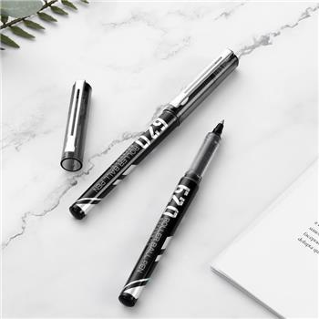 齐心 RP620 商务直液式走珠笔 子弹头0.5mm 商品图2
