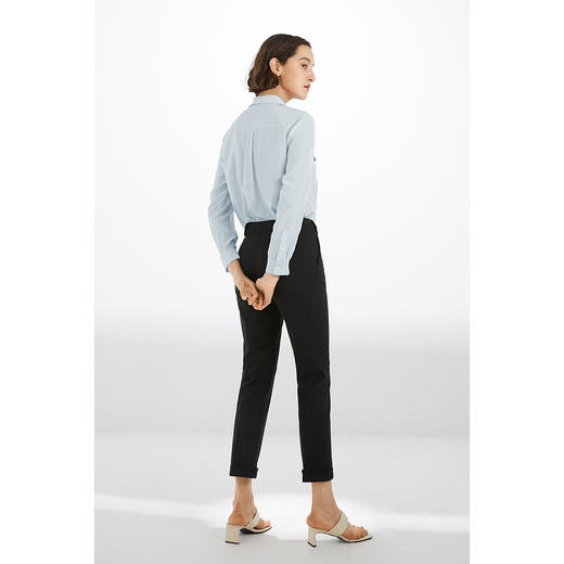 【商场同款】麦檬春卷边脚口休闲锥形裤5991150411 商品图2