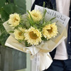 《奶茶》奶油向日葵花束（特殊花材提前一天预定） 商品缩略图4