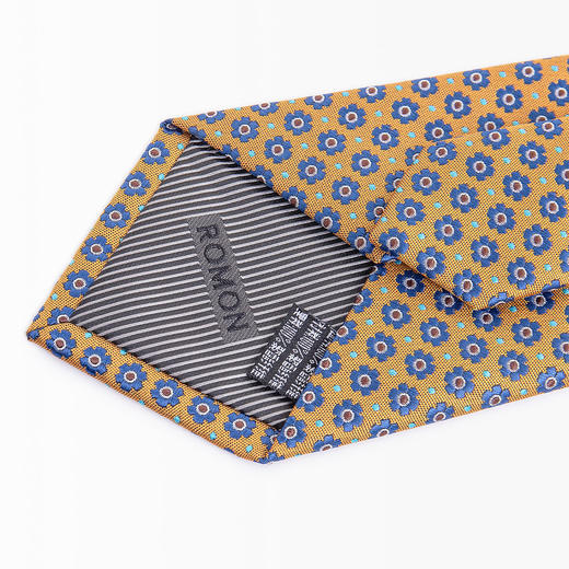 【精品礼盒装】罗蒙领带男精致提花时尚休闲复古正装商务结婚男士领带 商品图3