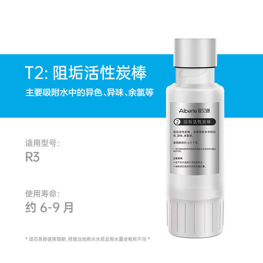 【适用于R3经典款 滤芯套装】 Aiberle爱贝源R3净水机原装替换芯套装 商品图6