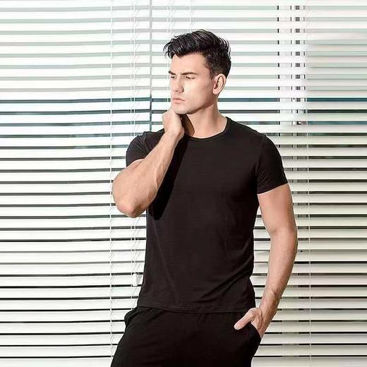 【99元/2件】【竹纤维】男士夏季圆领T恤【FL22505】 商品图0