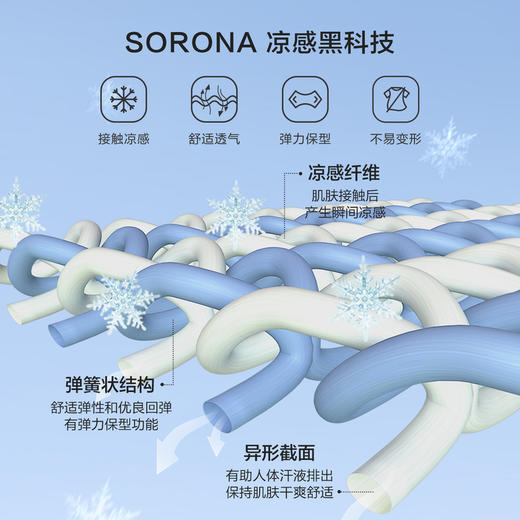 森马短袖T恤男凉感科技2022夏季新款纯色简约风弹力针织男士上装-TDS 商品图3