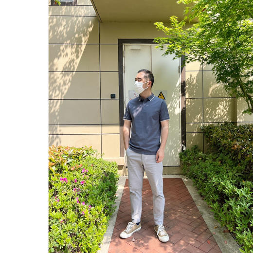 领边拼条-polo领男士短袖T【包邮+三天tui换】 商品图1