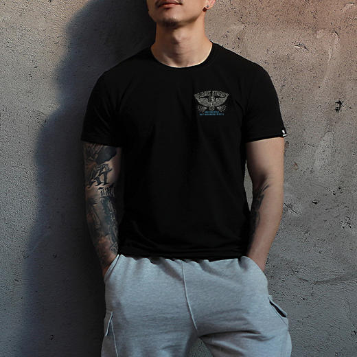 FREEBASE原创复古机车motorcycles摩托车图案印花短袖T恤潮男打底 NMT-1831 商品图0