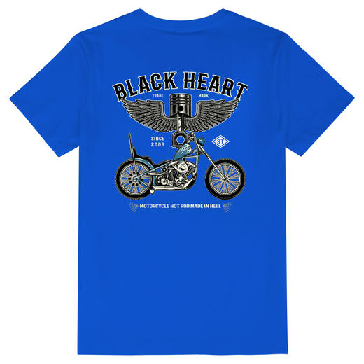 FREEBASE原创复古机车motorcycles摩托车图案印花短袖T恤潮男打底 NMT-1831 商品图9