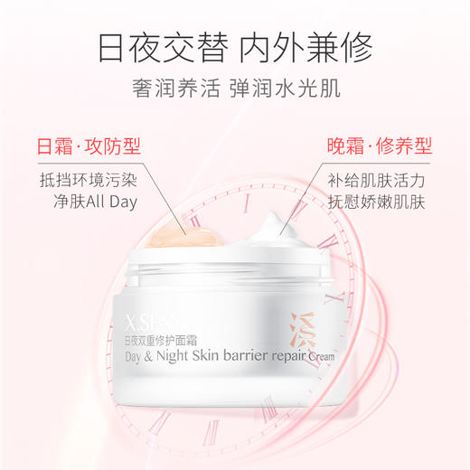 【纪华专享】X.SHANG日夜双重修护面霜25g+25g 商品图3
