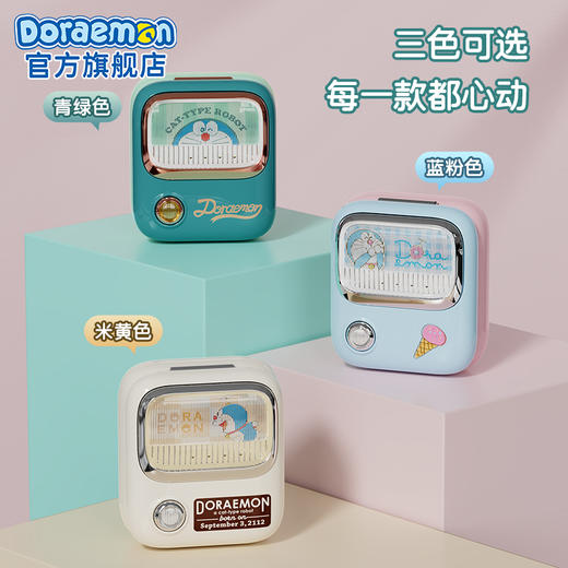 ROCK/洛克 哆啦A梦 复古TWS耳机 商品图1