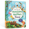 送音频英文原版 Lift-the-Flap Questions and Answers About Food食物知识科普翻翻书 亲子阅读食物问与答Usborne 商品缩略图0