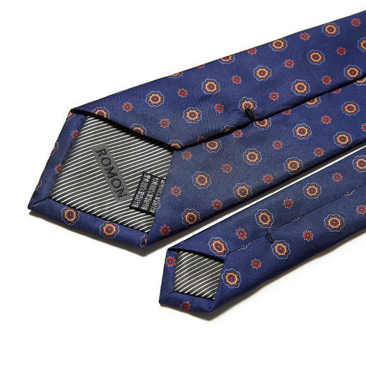 【精品礼盒装】罗蒙领带男时尚复古碎花商务休闲正装百搭婚礼男士领带 商品图4