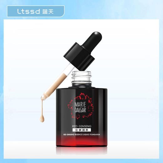 玛丽黛佳红参润养精华粉底液 商品图0