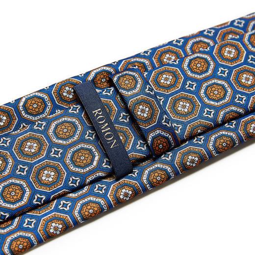 【精品礼盒装】罗蒙领带男时尚复古花纹商务休闲潮流百搭正装男士领带 商品图2