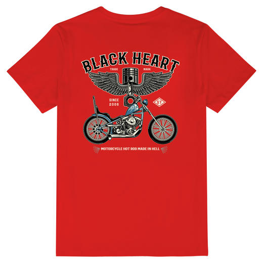 FREEBASE原创复古机车motorcycles摩托车图案印花短袖T恤潮男打底 NMT-1831 商品图7